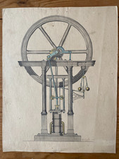 Ancien dessin industriel