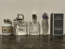 LOT 4 MINIATURES PARFUM VIDES