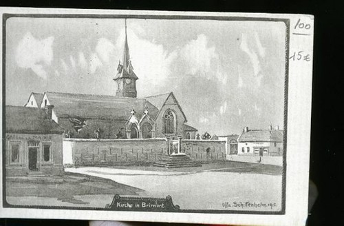 Brimont allemande - brimont, cp