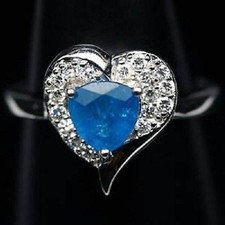 Bague en coeur argent 925