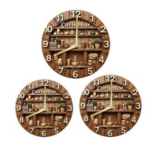 Horloge murale à motifs de