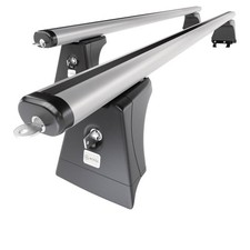 Barres de toit en aluminium pour Opel Corsa E 3, 5p (2015-2019) A argent