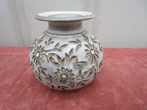 Petit vase boule - , fleuri
