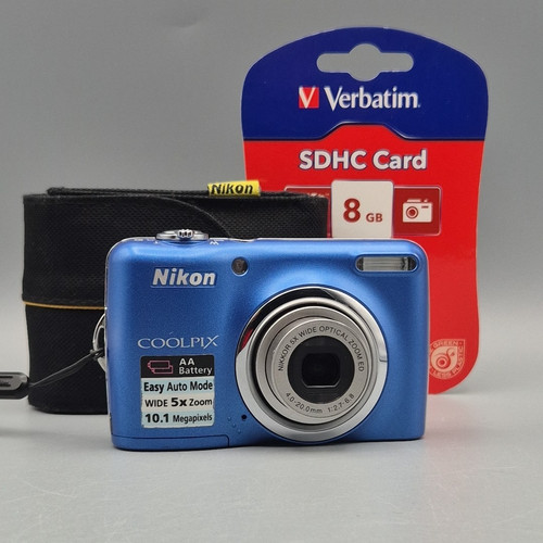Nikon coolpix l23 blue digital - l23,