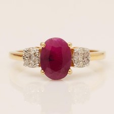 0.38ct Naturel Diamant 14k Bis