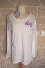 Haut blanc neuf taille XL marque R95th