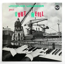 EX+ JACQUES LOUSSIER joue Kurt Weill french piano jazz FR 1960 RCA 430.071 LP