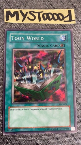 Carte toon world - carte, yu-gi-oh!