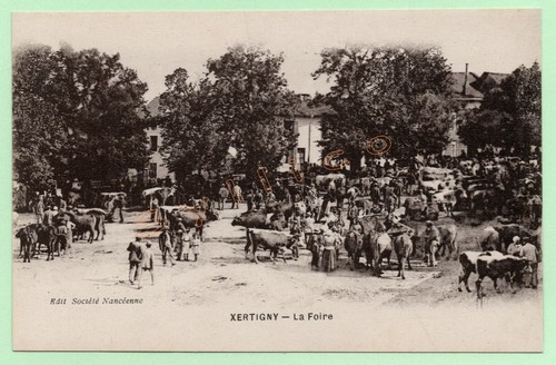 Cpa xertigny la foire - xertigny,