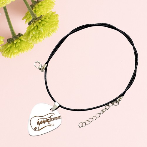 Pendentif guitare médiator - guitare,