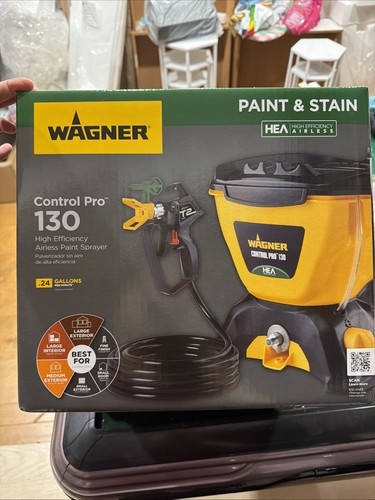 Wagner paint sprayer - paint, control