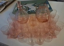 11 verres à liqueur +Carafe 4