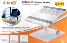 Z Support Base De Refroidissement Table Ordinateur Portable Tablette Linq J3244