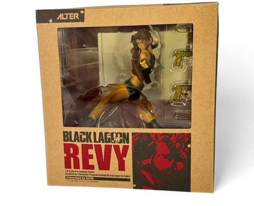Figurine black lagoon revy - black,