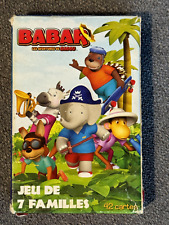 Jeu de cartes 7 Familles Babar