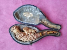 Pipe écume de mer ambre