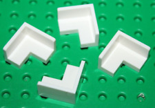 4 x Lego White Panel 2x2x1