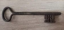 Ancienne & Grande Clé, Clef  21.5 cm Fer Forgé - Porte, Coffre, Serrure, Cadenas