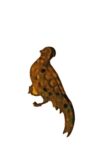 Fibule zoomorphe romaine en - ,