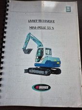 Livret Technique Mini Pelle Ihimer 55N
