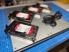 NAS Synology RS814 avec 4 HD WD Red 24TB  Marvell Dual Core 1,33GHz DDR3 1GB