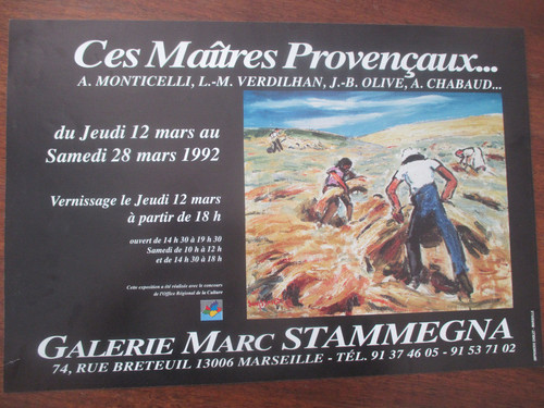 Affiche exposition galerie - affiche, d'exposition