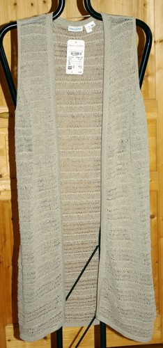 Très long gilet sans manches - long,