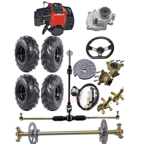 Rear axle kit 50cc engine - rear,