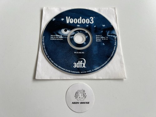 3dfx voodoo drivers cd - 3dfx,