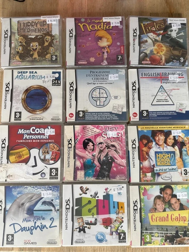 Lot jeux dont - jeux, sous