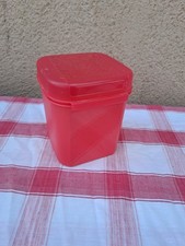 TUPPERWARE  Boite Charnière haute ROUGE 1L2