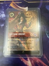 carte lorcana enchantée 214/204 chapitre 3 Capitaine Crochet MINT