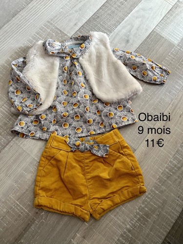 Obaibi mois fille - hiver,