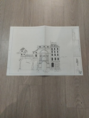 Plan architectural parc - architectural,
