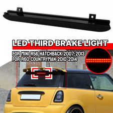 3 éme Fumé Feu Stop Supplémentaire LED Pour Mini Cooper R56 2007-13 R60 2010-14