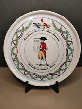 VINTAGE Assiette APILCO TIRAGE LIMITE BERNADETTE FRAPPIER DES DROITS DE L'HOMME