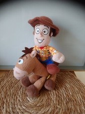 Petites peluches Woody et Pile poil Toy Story Disney Pixar 
