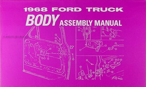 1968 ford camion - camion, corps