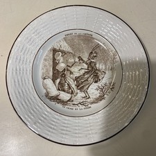 2 Assiettes Dessert  parlante