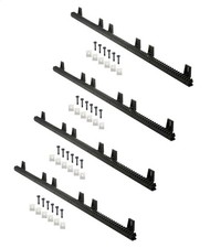 4x Schartec Crémaillère Module 4 Opérateur pour Porte Coulissante et Pignon M4