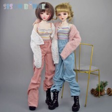 1/3 BJD Costume Set Tricot Gilet Pantalon Vêtements De Mode 1/3 60cm BJD SD Doll