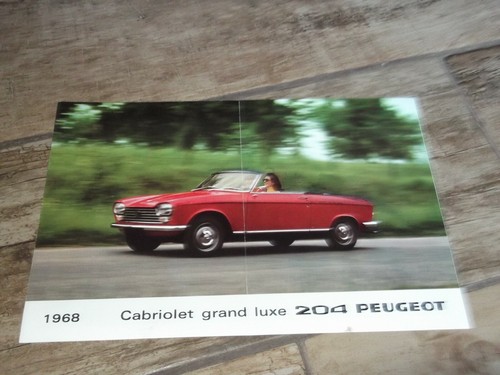 Catalogue brochure peugeot - /,