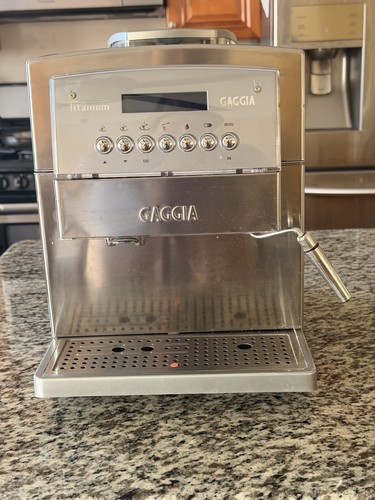 Gaggia titanium series fully - gaggia,
