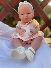 Nines D'Onil Bébé Poupée Rose Fille 37 CM Neuf!En Espagne! Grand Cadeau