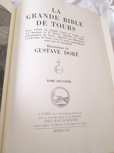 Grande bible tours tome - bible,
