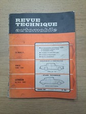 (355A) Revue Technique Automobile 250 - CITROEN ID 19 B 1967, SIMCA 1300-1301