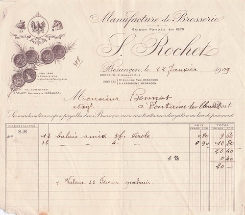 Besancon brossier rochet j - 25,