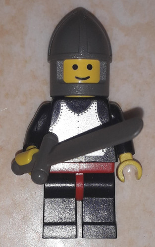 Lego figurine chevalier moyen - figurine,