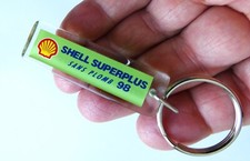 Porte clé Automobile Shell Garage Station Service SHELL SUPERPLUS Sans Plomb 98