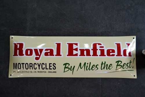 Grande plaque émaillée - , royal